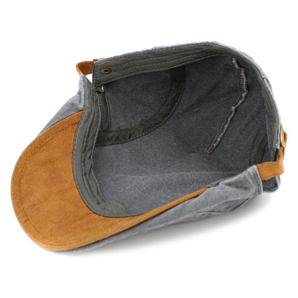 Ensfarvet Classic Newsboy Ivy - 5 Friske Farver - Flat Cap fra Ethos hos The Prince Webshop