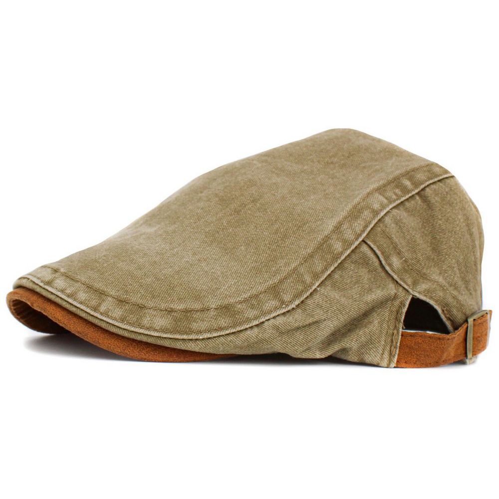 Ensfarvet Classic Newsboy Ivy - 5 Friske Farver - Flat Cap fra Ethos hos The Prince Webshop