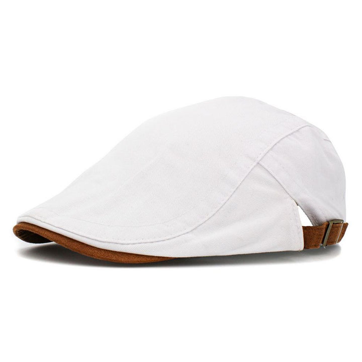 Ensfarvet Classic Newsboy Ivy - 5 Friske Farver - Flat Cap fra Ethos hos The Prince Webshop