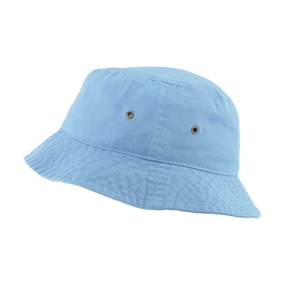 Ethos Cotton Bucket Hat - Lyseblå Bomuld Bøllehat - Bucket Hat fra Kim & Bae Classic Headwear hos The Prince Webshop