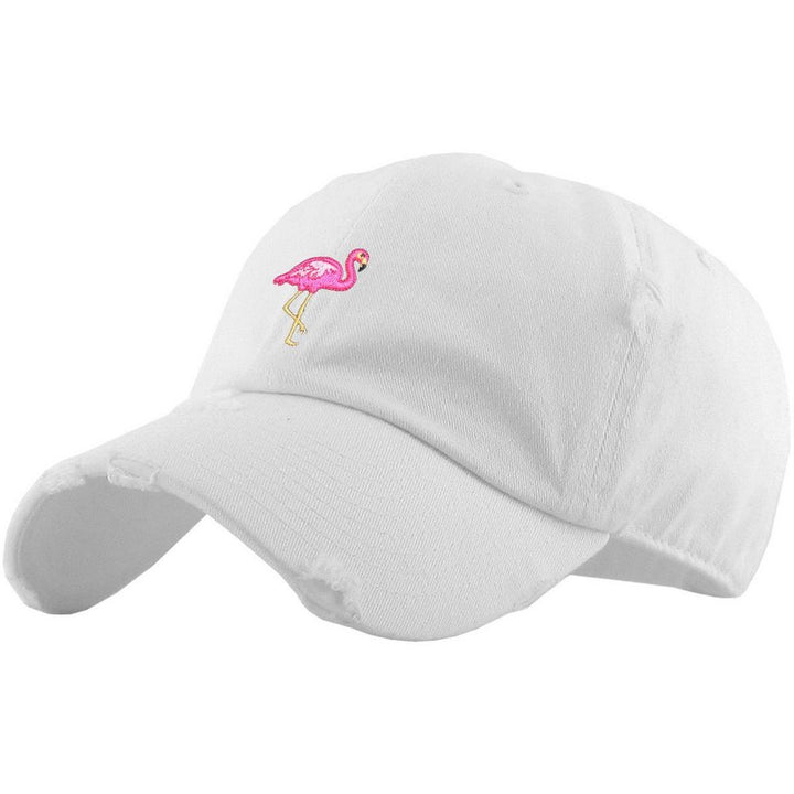 FLAMINGO Vintage DAD Hat - vælg mellem 3 Farver - Baseball Cap fra Ethos hos The Prince Webshop