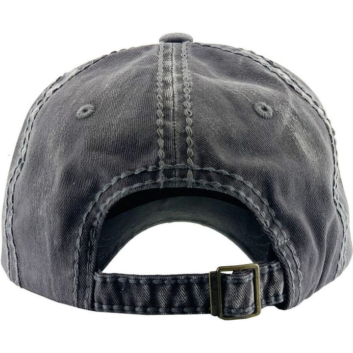 WOMEN WANT ME FISH FEAR ME VINTAGE BALLCAP - GREY - Baseball Cap fra Ethos hos The Prince Webshop