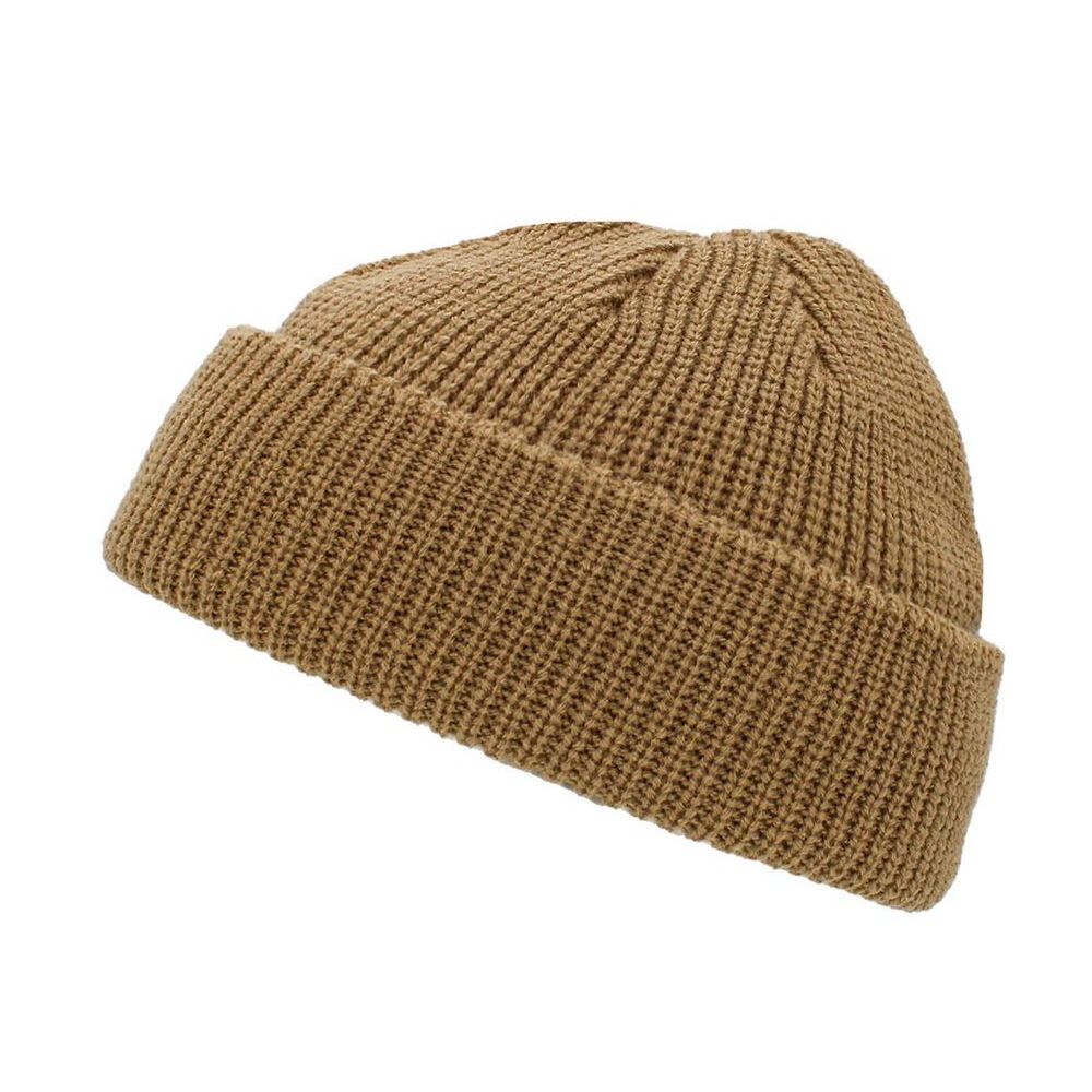 Ethos FISHERMAN BEANIE - BEIGE acryl hue i klassisk fisker stil - Hue fra Ethos hos The Prince Webshop