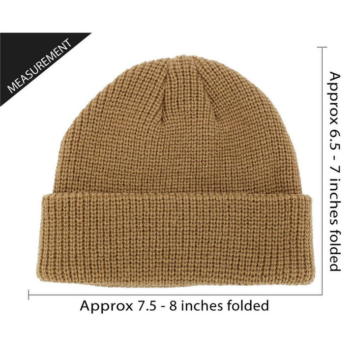 Ethos FISHERMAN BEANIE - BEIGE acryl hue i klassisk fisker stil - Hue fra Ethos hos The Prince Webshop