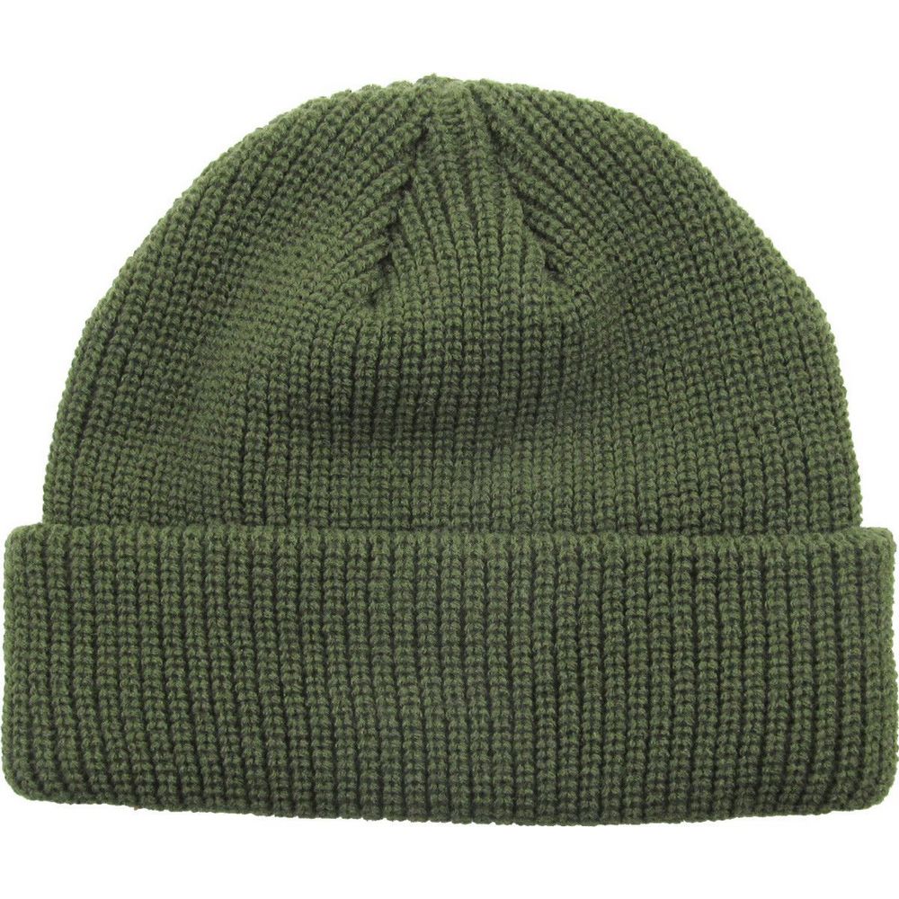 Ethos FISHERMAN BEANIE - GRØN acryl hue i klassisk fisker stil - Hue fra Ethos hos The Prince Webshop