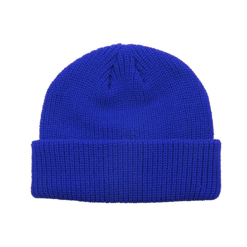 Ethos FISHERMAN BEANIE - KONGEBLÅ acryl hue i klassisk fisker stil - Hue fra Ethos hos The Prince Webshop