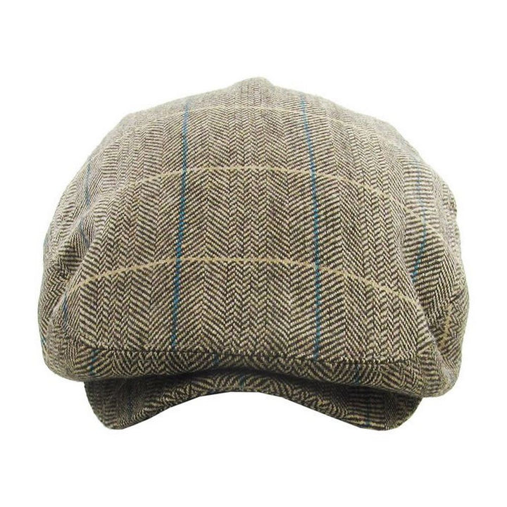 Original Bonderøvs Sixpence - Lysebrun Sildeben - Flat Cap fra Ethos hos The Prince Webshop