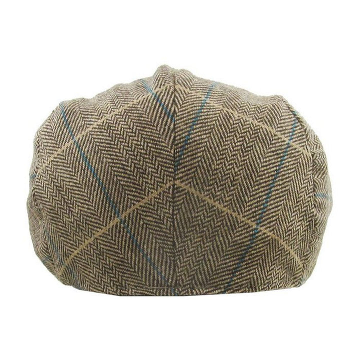 Original Bonderøvs Sixpence - Lysebrun Sildeben - Flat Cap fra Ethos hos The Prince Webshop