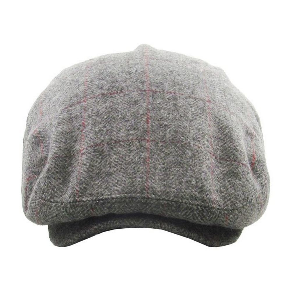 Original Bonderøvs Sixpence - Lysegrå Sildeben - Flat Cap fra Ethos hos The Prince Webshop