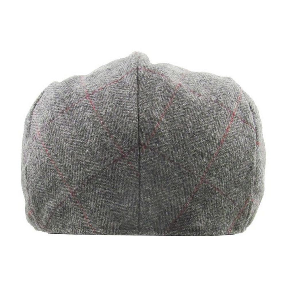 Original Bonderøvs Sixpence - Lysegrå Sildeben - Flat Cap fra Ethos hos The Prince Webshop