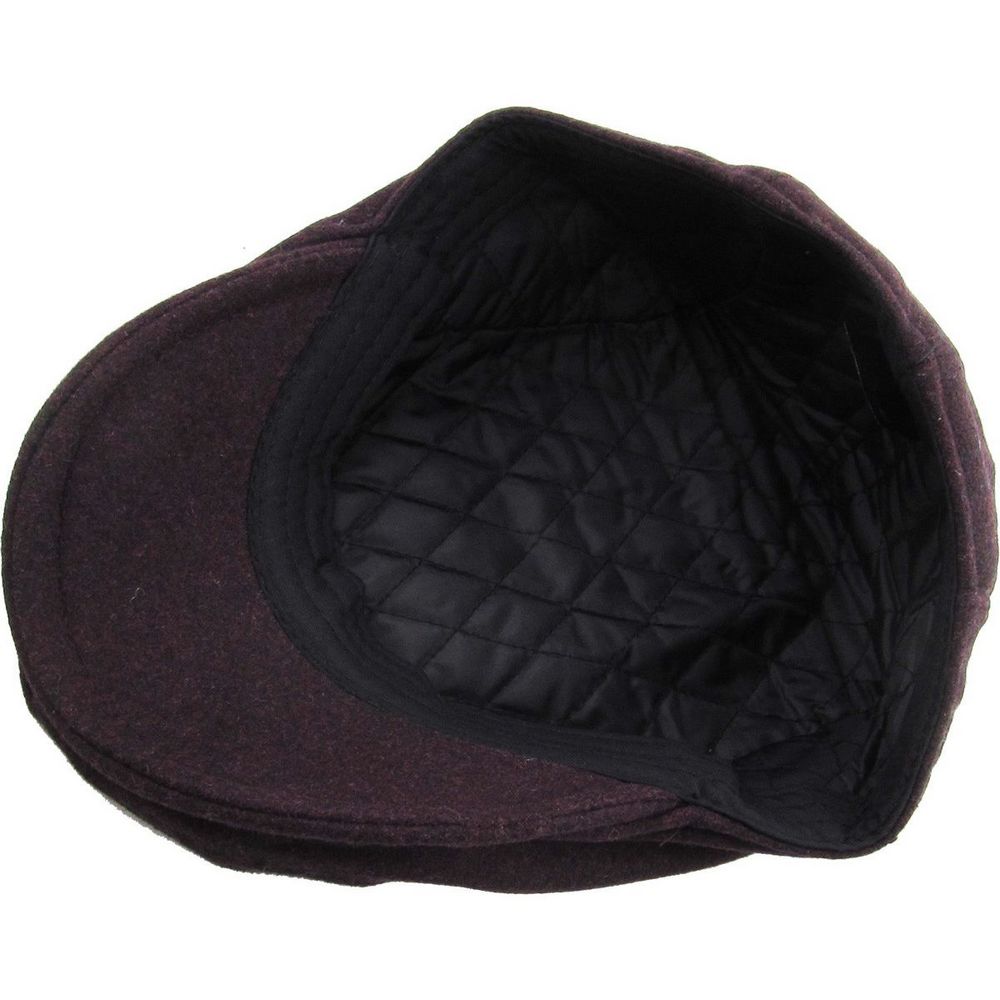 Ethos Old Style Newsboy Ascot - Vinrød Sixpence - Flat Cap fra Ethos hos The Prince Webshop