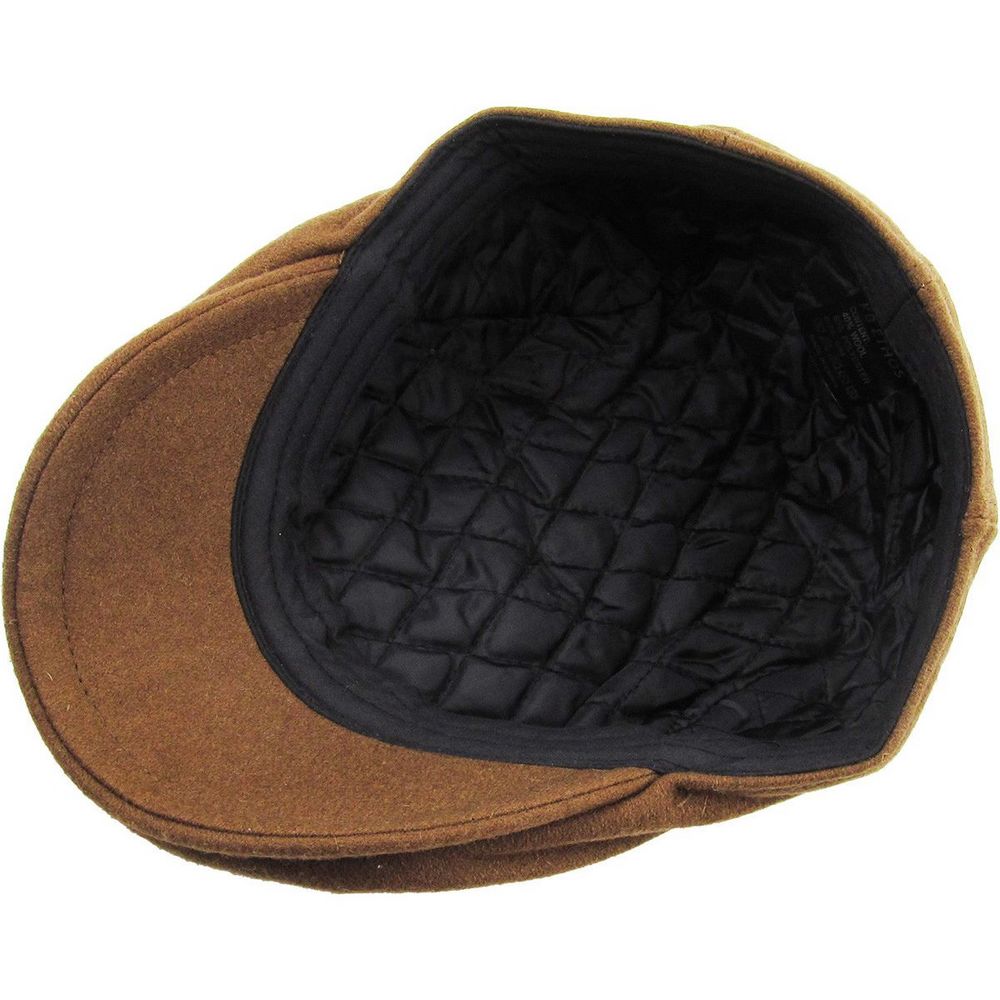 Ethos Old Style Newsboy Ascot - Brown Timber Sixpence - Flat Cap fra Ethos hos The Prince Webshop