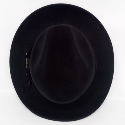 MJM Levi Sort Uld Traveller Hat - Waterproof & Crushable - Traveller Hat fra MJM Hats hos The Prince Webshop
