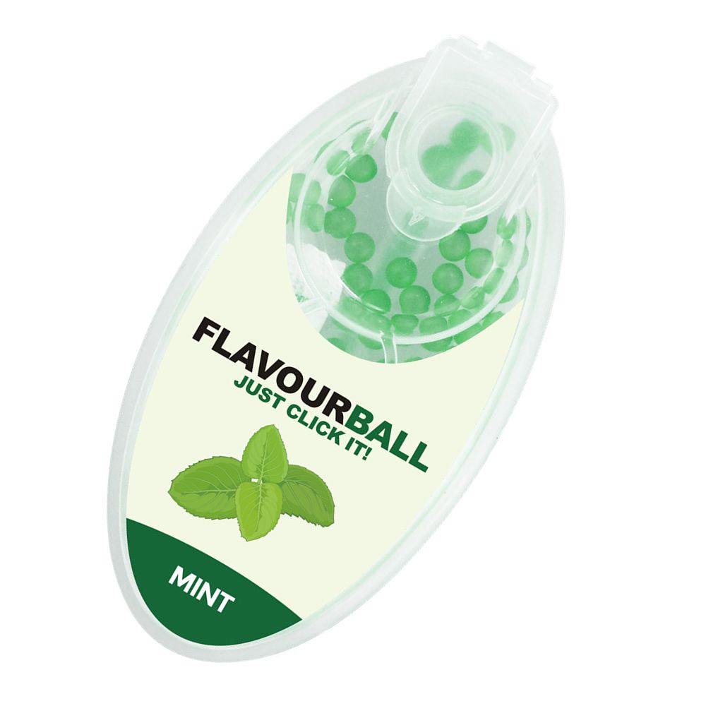 100 stk Mint Flavour Balls i Pod - Aroma Kugler fra FLAVOUR BALLS hos The Prince Webshop