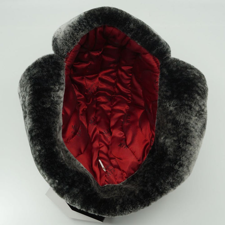 MJM Trapper Hue Wool Mix/Faux Fur Black Frost - Hue fra MJM Hats hos The Prince Webshop