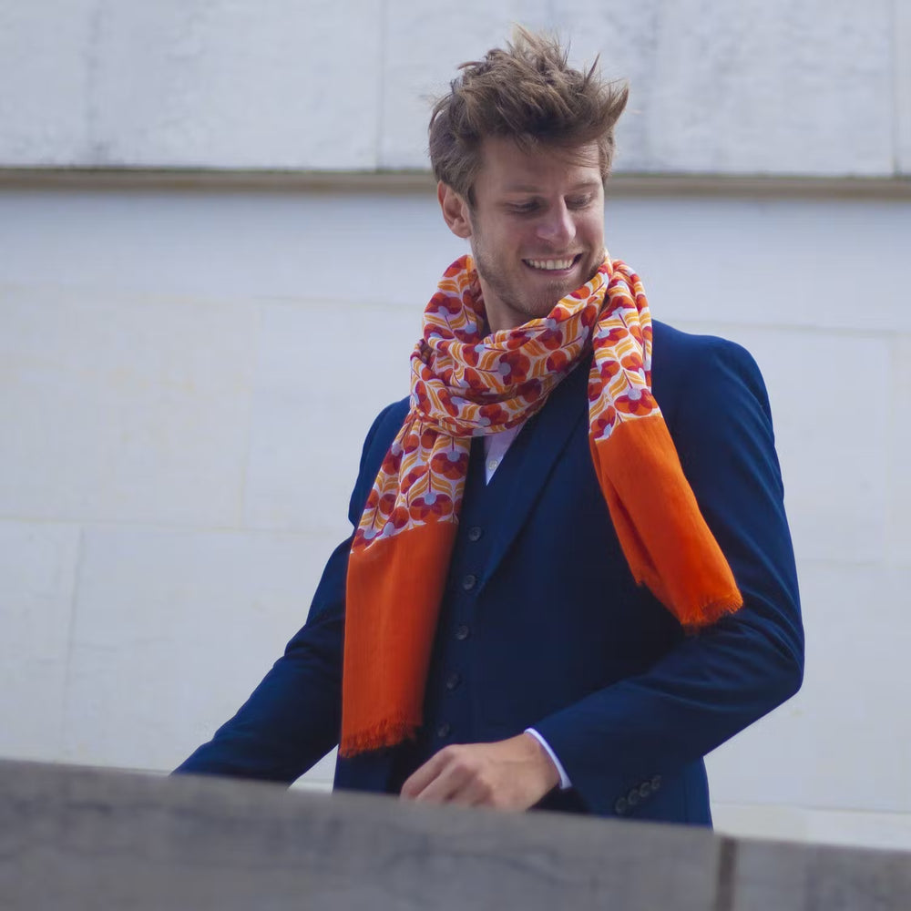 AV08 Namib Foulard Tørklæde - Øko Bomuld - Halstørklæde fra AV08 Paris hos The Prince Webshop