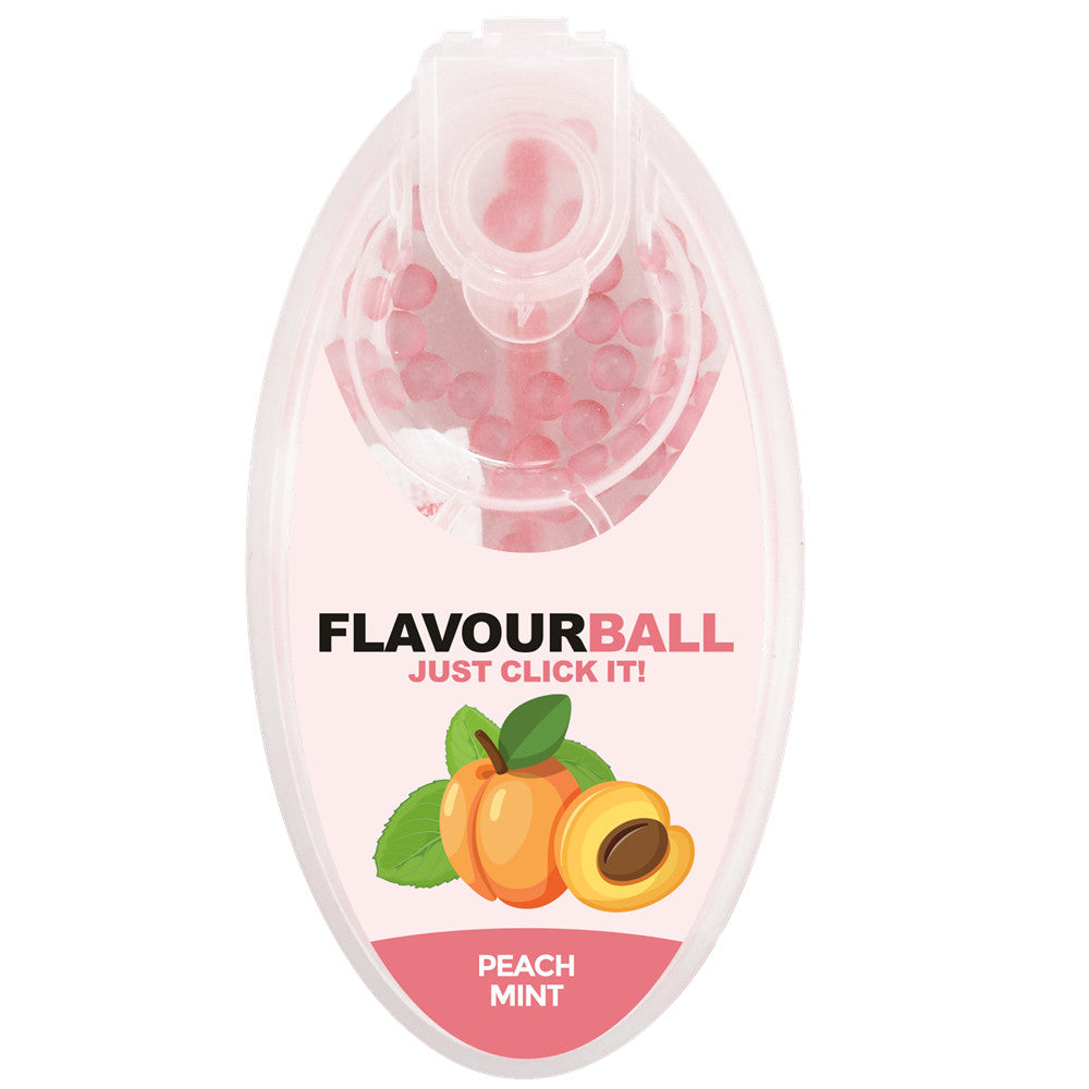 100 stk Cool Peach Flavour Balls i Pod - Aroma Kugler fra FLAVOUR BALLS hos The Prince Webshop