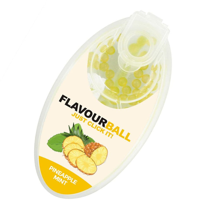 100 stk Pineapple Mint Flavour Balls i Pod - Aroma Kugler fra FLAVOUR BALLS hos The Prince Webshop