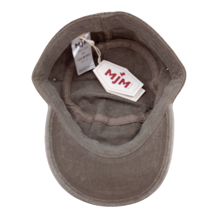 MJM CUBA Army Cap Dyed Cotton Twill - Grön