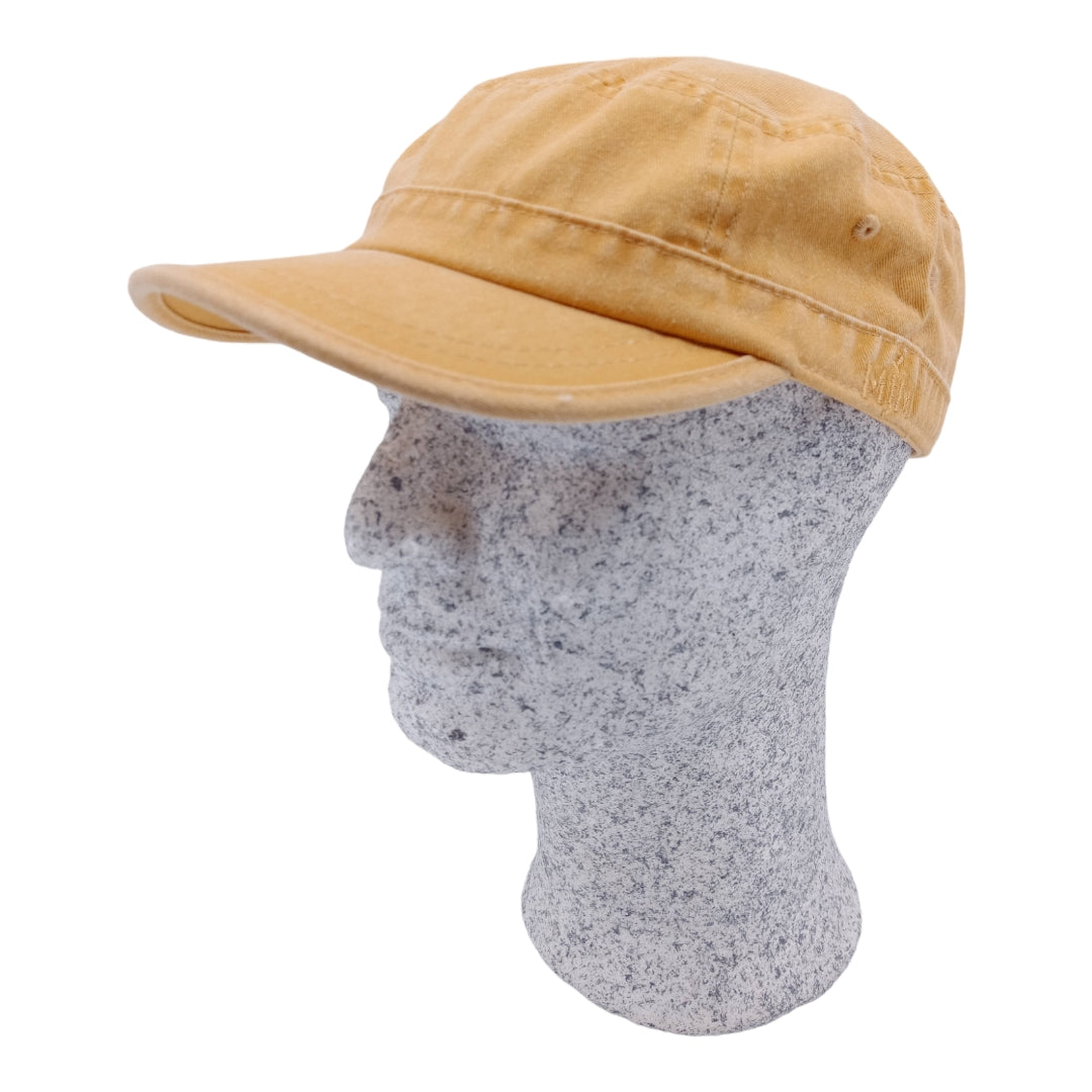 MJM Kuba Army Cap färgad Cotton Twill - Gul