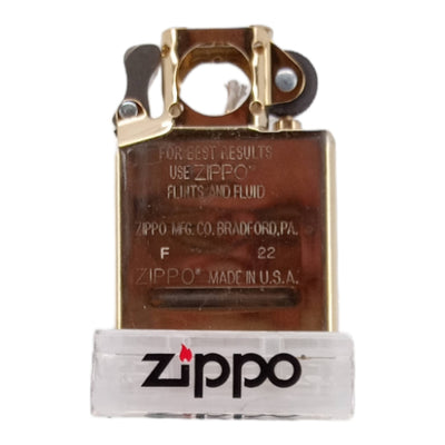 Zippo Pipe Lighter Insert Yellow Flame - Silver eller Gold