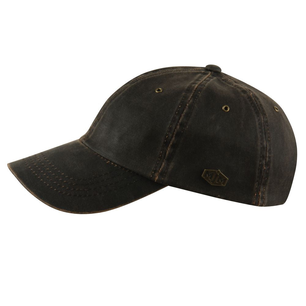 MJM RON Antique Baseball Cap Cotton Brown - Baseball Cap fra MJM Hats hos The Prince Webshop