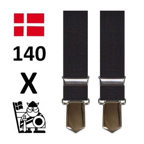 Koksgrå Smalle Smoking Seler - Seler fra SCANBELT Shooster hos The Prince Webshop
