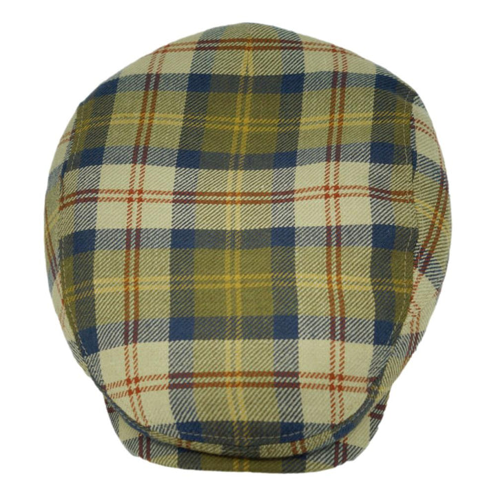 Stetson Driver Cap - Wool Silk Plaid Check - Flat Cap fra Stetson hos The Prince Webshop