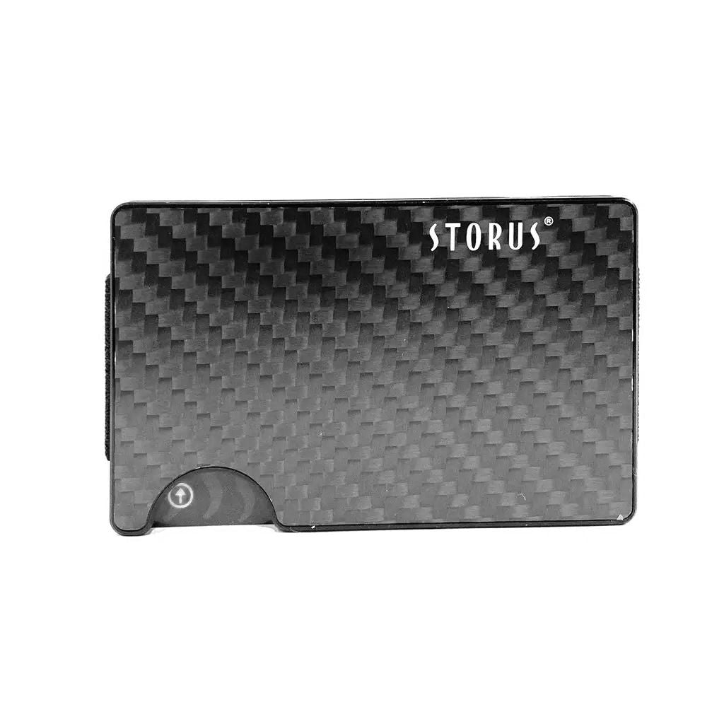 Smart Wallet® Card Holder Money Clip Carbon Fiber - Pengeclips fra Storus hos The Prince Webshop