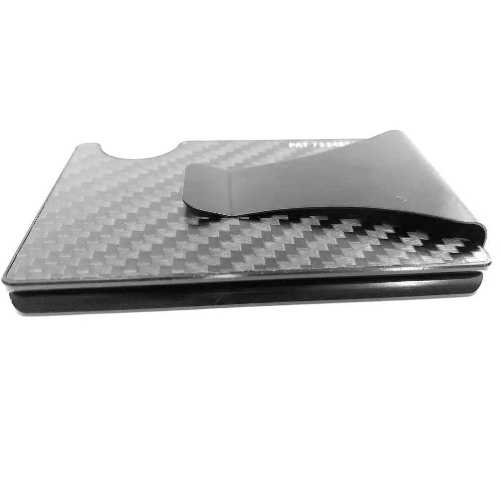 Smart Wallet® Card Holder Money Clip Carbon Fiber - Pengeclips fra Storus hos The Prince Webshop