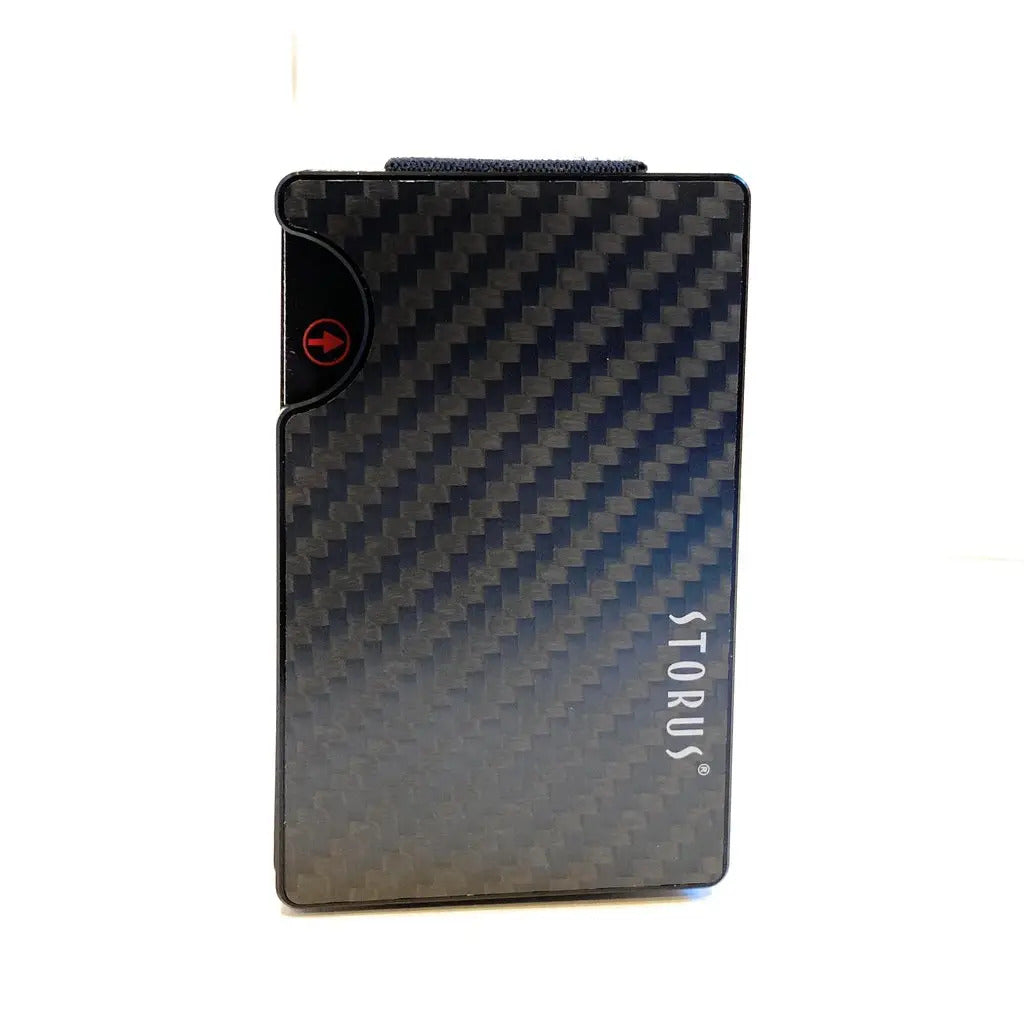 Smart Wallet® Card Holder Money Clip Carbon Fiber - Pengeclips fra Storus hos The Prince Webshop