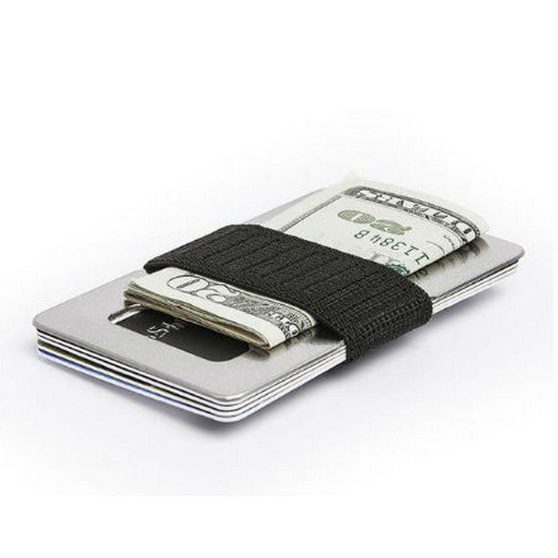 SPINE Wallet Titanium Kortholder & Pengeclips Industrial - Kortholder fra Spine Wallets hos The Prince Webshop