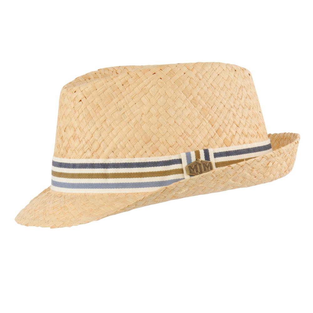 MJM Stylish Sommer Strå Hat - 100% Raffia - Hat fra MJM Hats hos The Prince Webshop