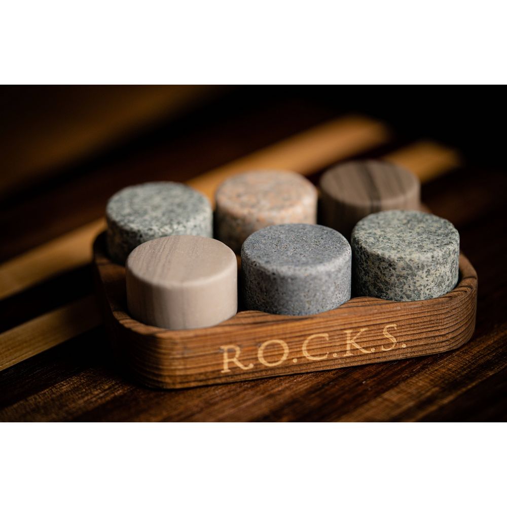 The Original Rocks Whiskey Chilling Stones - Whiskey Sten fra R.O.C.K.S hos The Prince Webshop