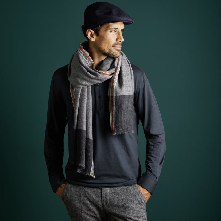 AV08 VYRNWY Foulard Tørklæde - Merino Uld - Halstørklæde fra AV08 Paris hos The Prince Webshop