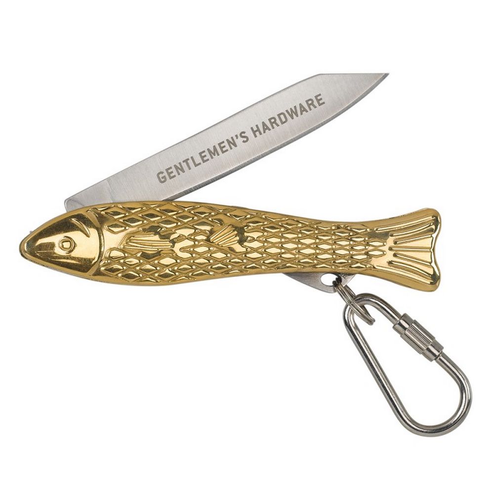 Lommekniv Fisk i Metal Gaveæske - Sjov Gave fra Gentlemen's Hardware hos The Prince Webshop