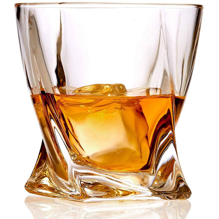 6 Stk. Old Fashioned Whiskey Tumbler Glas - Whiskey Glas fra Bezrat Barware USA hos The Prince Webshop