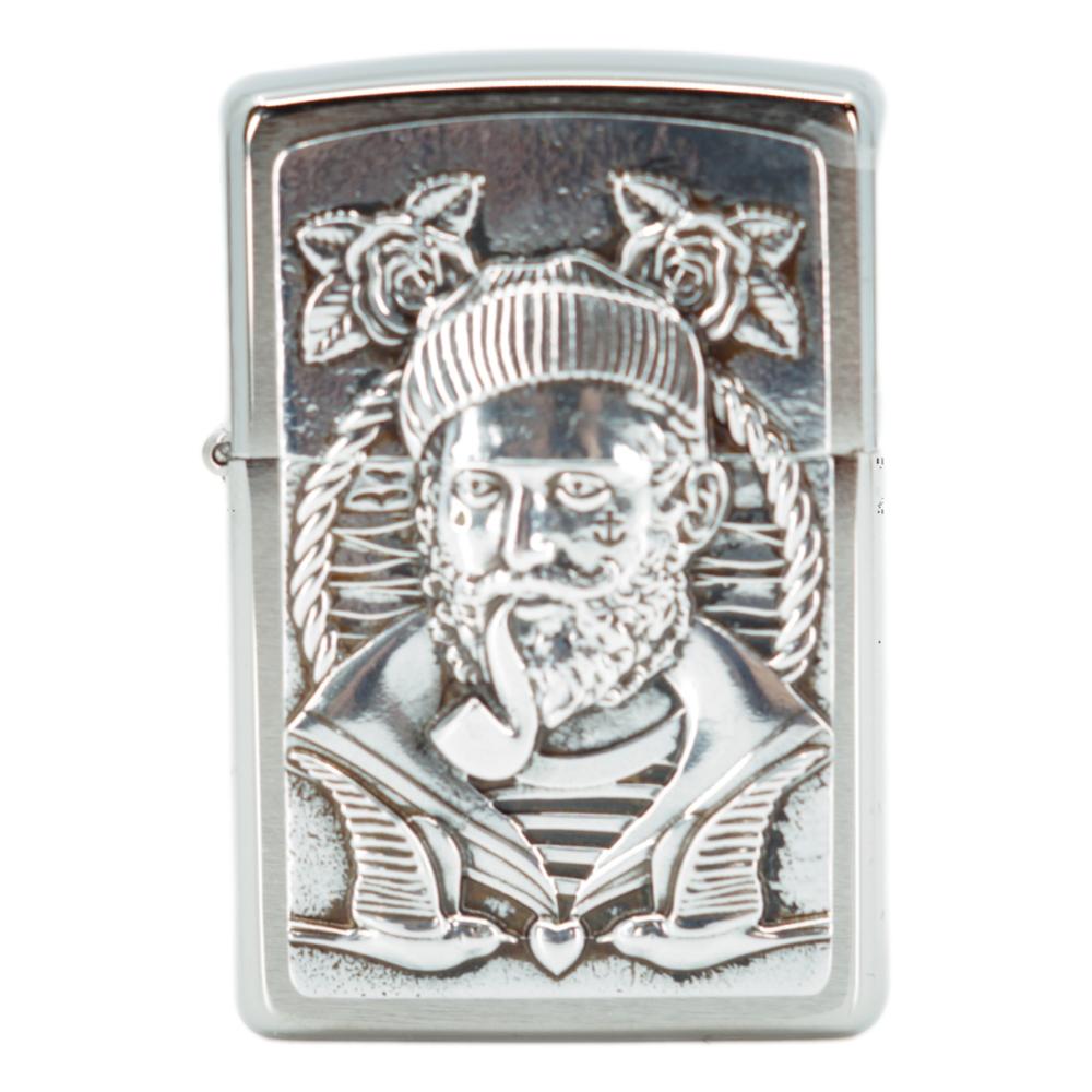 Zippo Lighter Sailor - Søulk / Fisker - Zippo Lighter fra Zippo hos The Prince Webshop