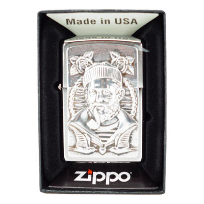 Zippo Lighter Sailor - Søulk / Fisker - Zippo Lighter fra Zippo hos The Prince Webshop
