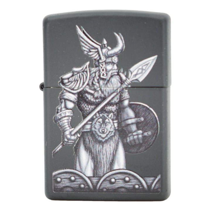 Viking Zippo Lighter - Odin Design - Zippo Lighter fra Zippo hos The Prince Webshop