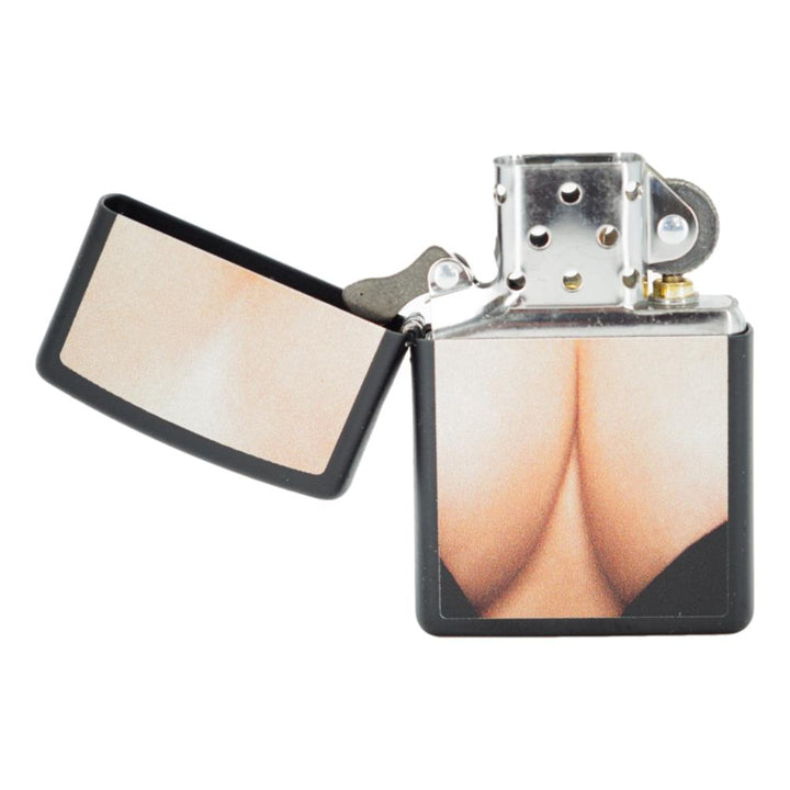 Sort Zippo Lighter - Sexy Close Up - Zippo Lighter fra Zippo hos The Prince Webshop