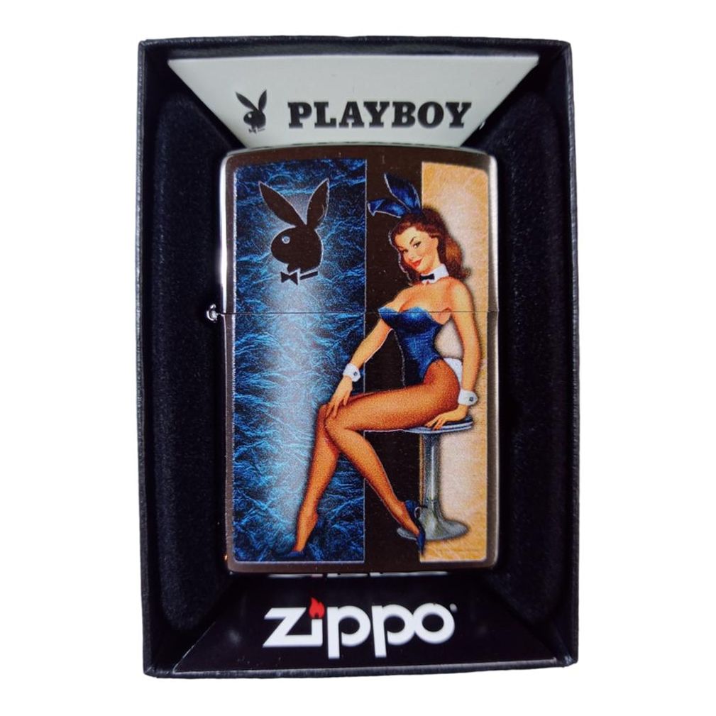 Zippo 60006412 Playboy Pin up Lighter - Zippo Lighter fra Zippo hos The Prince Webshop