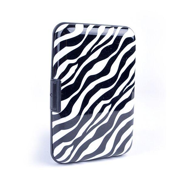 Aluminium Card-Guard Kortholder - Zebra - Kortholder fra Card Guard hos The Prince Webshop