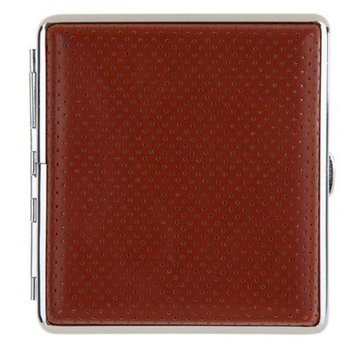 Angelo Air Cigaret Etui - 20 King Size - Brunt - Cigaret Etui fra Angelo hos The Prince Webshop