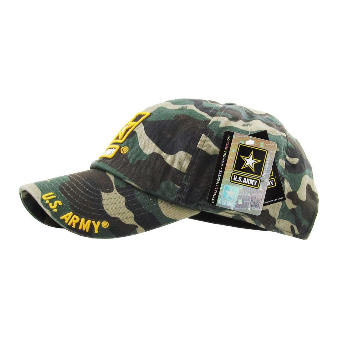 US ARMY Baseball Cap - Grøn Camo - Baseball Cap fra Ethos hos The Prince Webshop