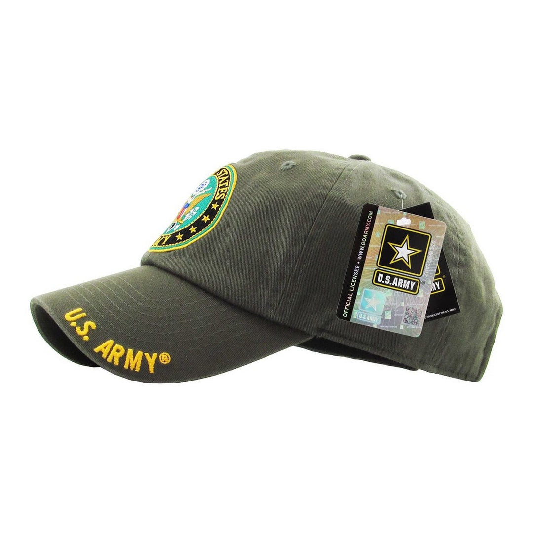 US ARMY SEAL Baseball Cap - Oliven Grøn - Baseball Cap fra Ethos hos The Prince Webshop