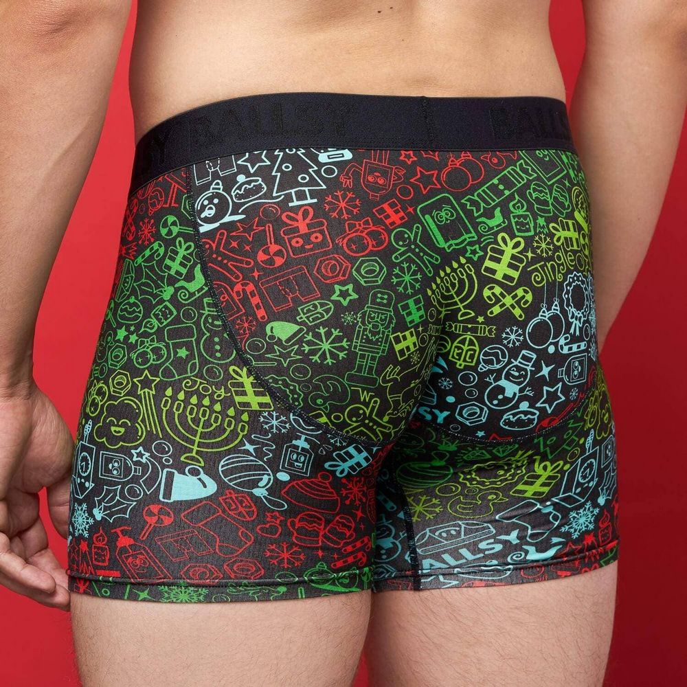 Jolly Jewels Christmas Ballsy Boxers - Boksershorts - Underwear fra BALLSY USA hos The Prince Webshop