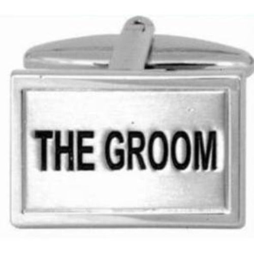 Bryllups-Manchetknapper The Groom - Manchetknapper fra David Aster Collection hos The Prince Webshop
