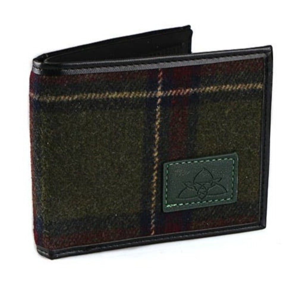 Celtic Ore Tweed Wallet Green Classic Tweed - Grøn Bi-Fold Tegnebog - Tegnebog fra Celtic Ore Tweed hos The Prince Webshop