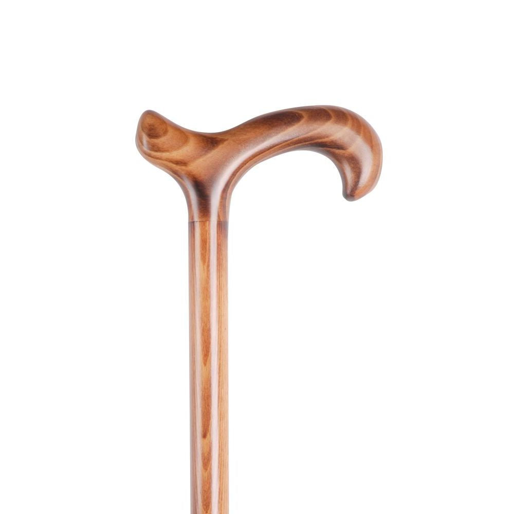 Spadserestok Standard Derby Håndtag Flame Scorched - Spaderestok fra Charles Buyers & Co Ltd hos The Prince Webshop